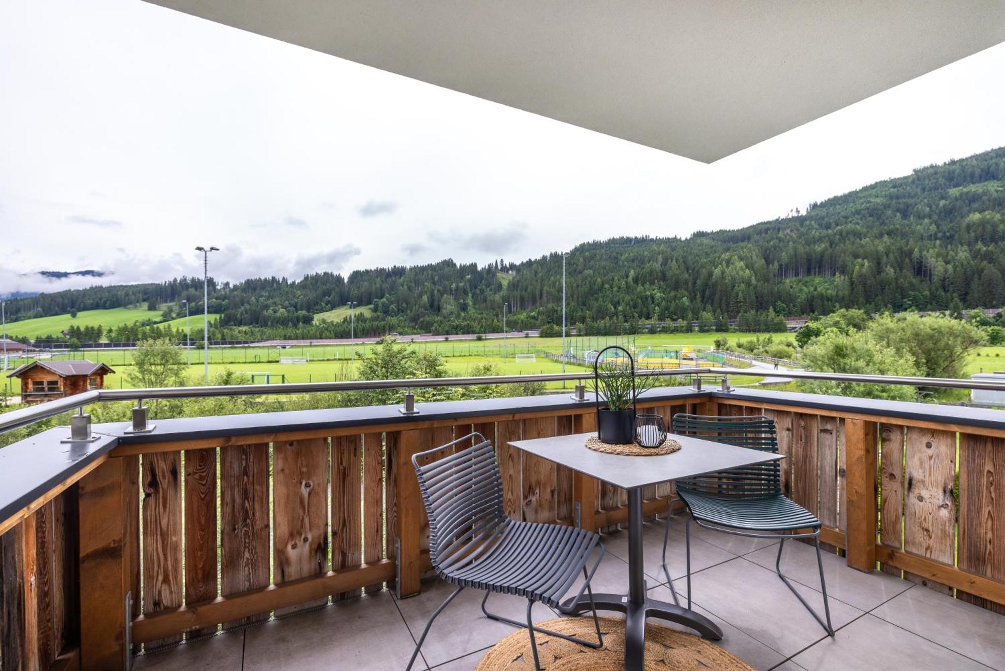 Die Bleibe Flachau Exterior foto